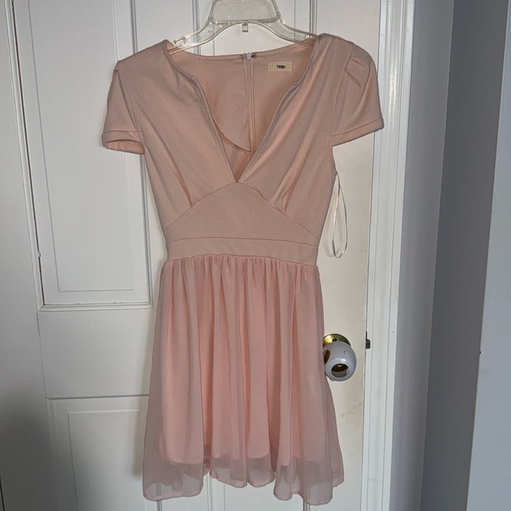 Pink ballet style dress